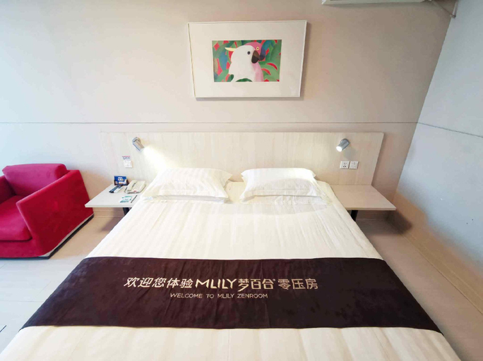 Bedroom 3, Jinjiang Inn Yantai Wanda Huanshan Road Branch, Yantai