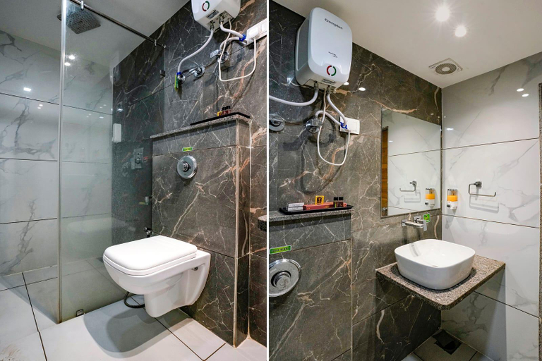 Bathroom 3, HOTEL ASIANA, Gandhinagar