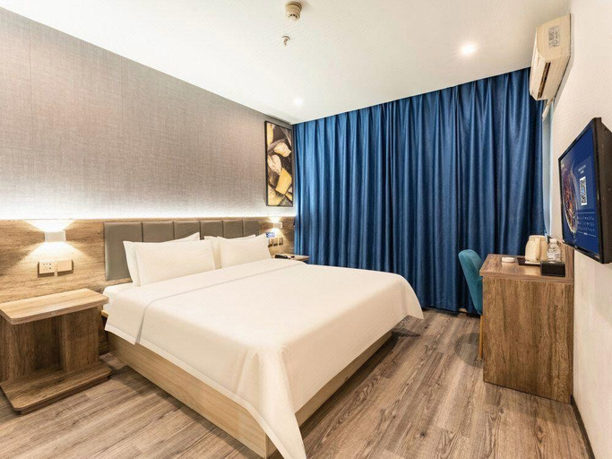 Bedroom 2, 7 Days Premium Hotel (Jinan Daming Lake), Jinan