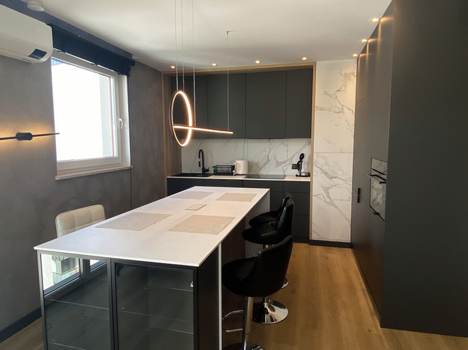 Private kitchenette 4, Nowa Letnica - Gdańsk Panoramic View, Gdańsk City