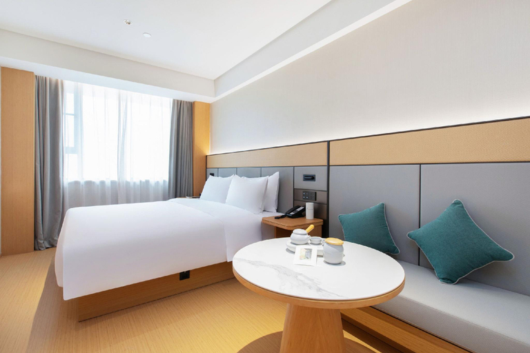 Bedroom 2, Ji Hotel Wuhan Keting Polar Ocean World, Wuhan