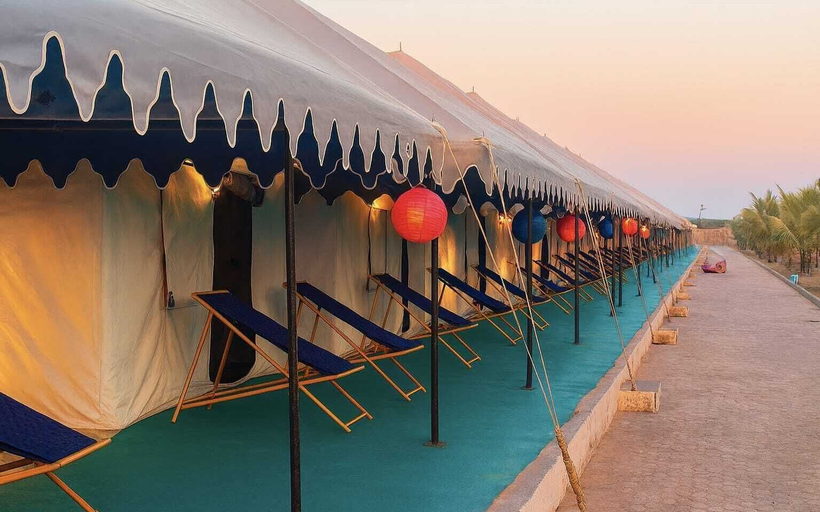 Property grounds 5, Dholavira Tourism Resort, Kachchh