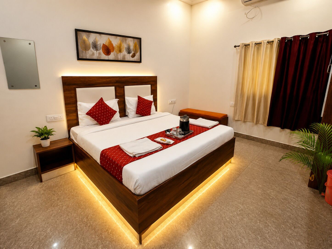 Bedroom 3, Shree Venkatesh Niliyam 300 M Ram Temple, Faizabad