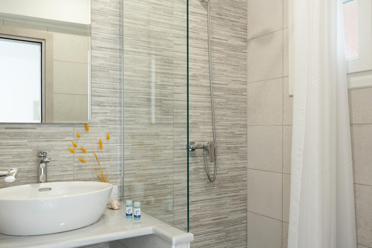 Bathroom 3, Niki's Studios Kalymnos, South Aegean