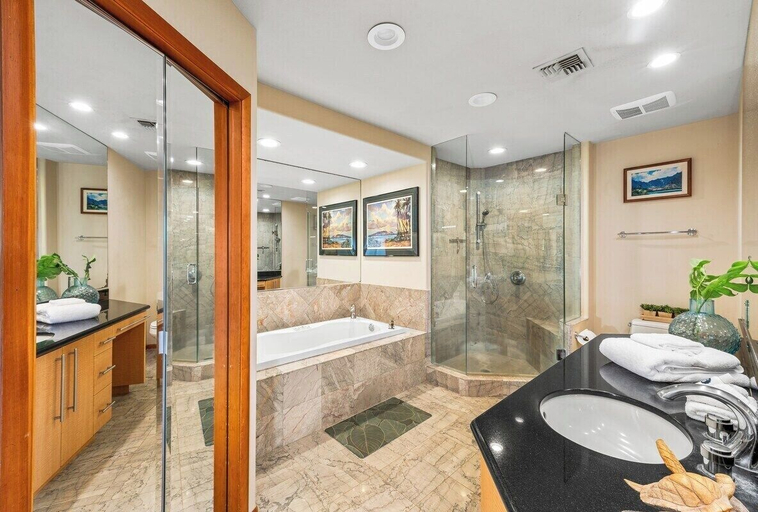 Bathroom 3, Hillside Haven AC + Beachviews + Serenity - Kaanapali Plantation 57, Maui