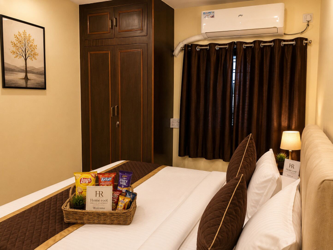 Room 4, Homeroots Service Apartment, Hyderabad