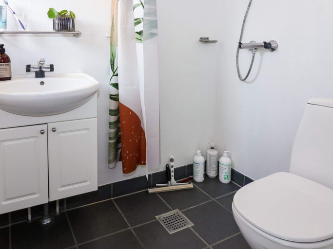 Bathroom, 6 Person Holiday Home in Hadsund, Mariagerfjord