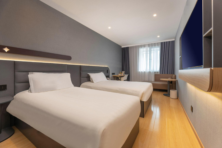 Bedroom 2, Jinjiang Inn Suzhou Railway Station Huqiu, Suzhou