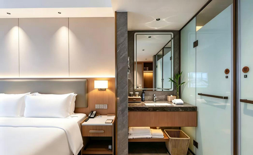Bedroom, Jinling Jingyuan Plaza Nanjing, Nanjing