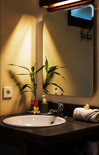 Bathroom 5, Rumah Taman Ubud, Gianyar