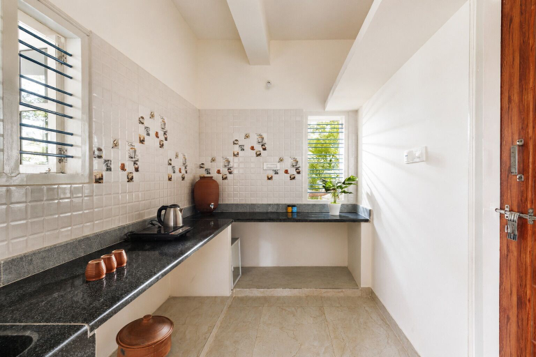 Private kitchen 3, Nirvana by Redolive 1bhk Nandi Hills Nr Airport, Chikballapura