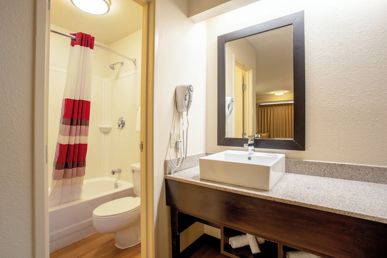 Bathroom 4, Red Roof Inn PLUS+ West Springfield, Hampden