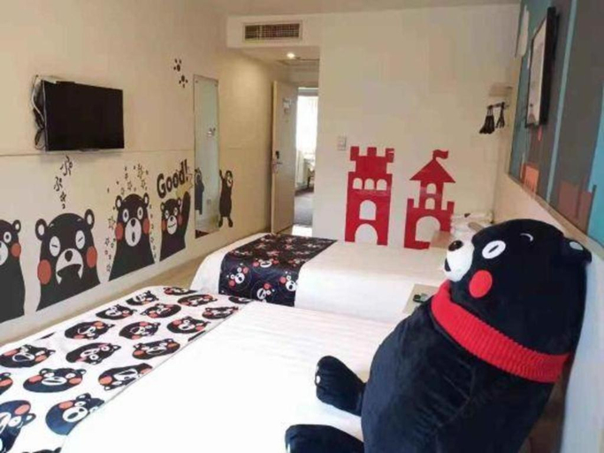 Bedroom 3, Jinjiang Inn Qingdao Hangzhou Rd., Qingdao