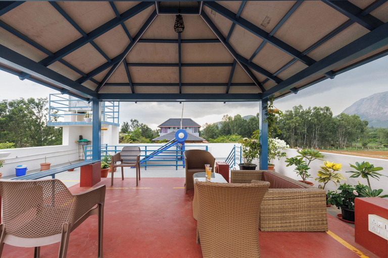 Terrace/patio 5, Nirvana by Redolive 1bhk Nandi Hills Nr Airport, Chikballapura