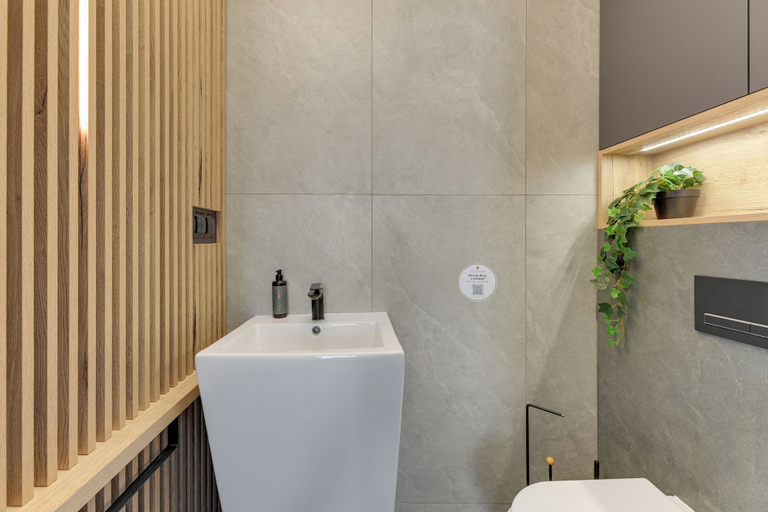 Bathroom 3, Nowa Letnica - Gdańsk Panoramic View, Gdańsk City