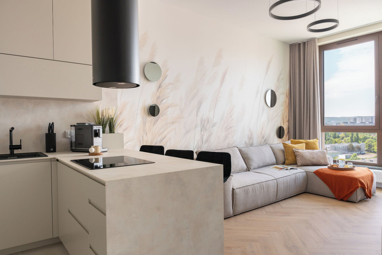 Living area 2, Bulvar Penthouse Collection Gdańsk, Gdańsk City