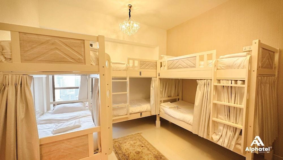 Bedroom 3, Alphatel Beach Hostel JBR, Dubai