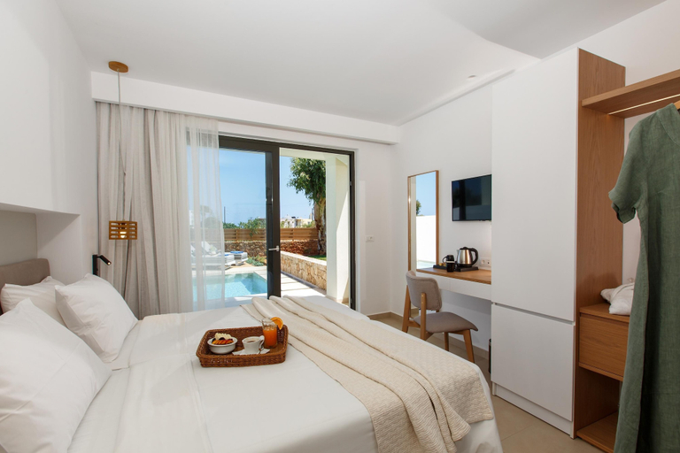 Bedroom 3, Aloe Boutique Hotel, Crete