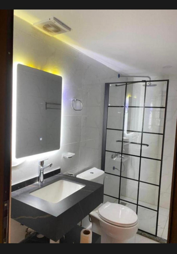 Bathroom 3, Zarb Desert Camp, Quaira