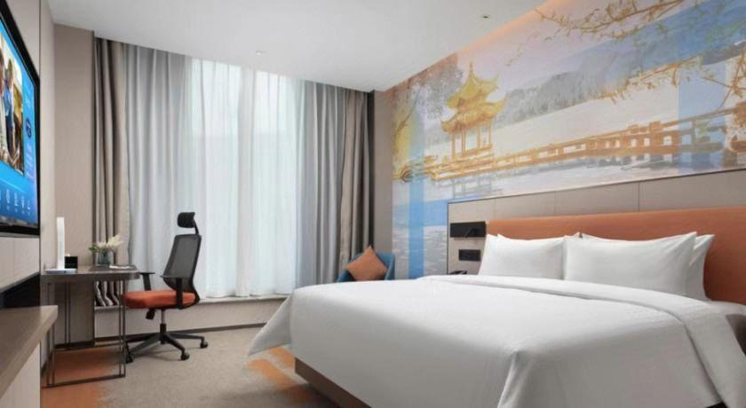 Bedroom, ハンプトンbyヒルトンホテル (), Hangzhou