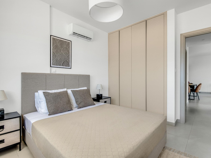 Bedroom 2, Ayios Athanasios Apartments