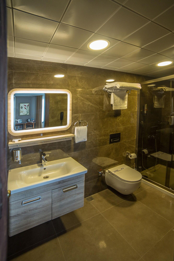 Bathroom 3, Odaman Hotel, Bandırma