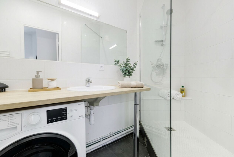 Bathroom 2, FurtiveStay - Sentier - Ponceau, Paris