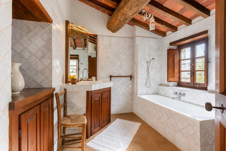 Bathroom 4, Villa Caporlese Large Private Pool Wifi - 3291, Terni