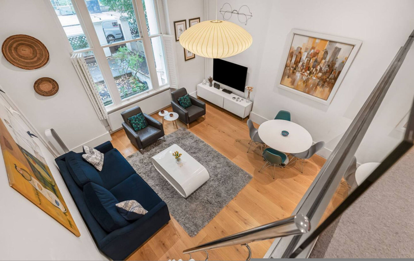 Room 2, Bayswater Home High Ceilings Transport Links, London