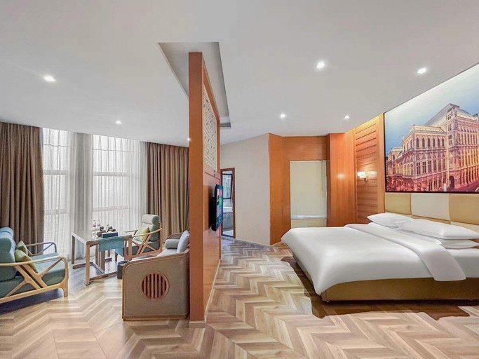 Bedroom 2, Vienna Hotel Chengdu Exhibition Center In Time City, Chengdu