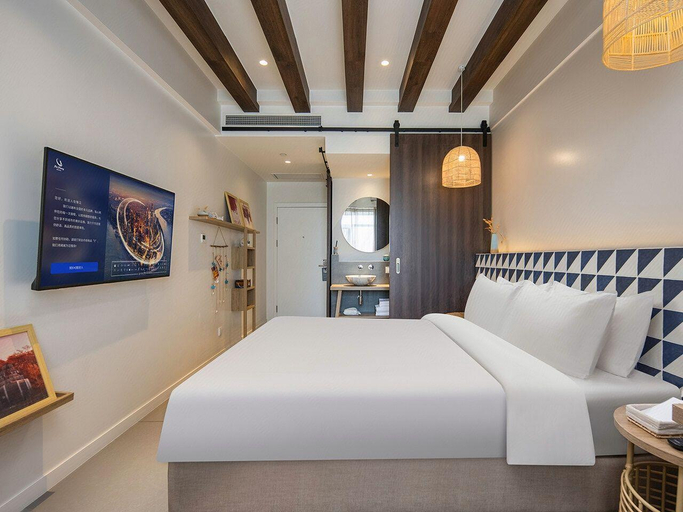 Bedroom 2, O.Live Social Hotel Shanghai Xinzhuang Metro Station, Shanghai