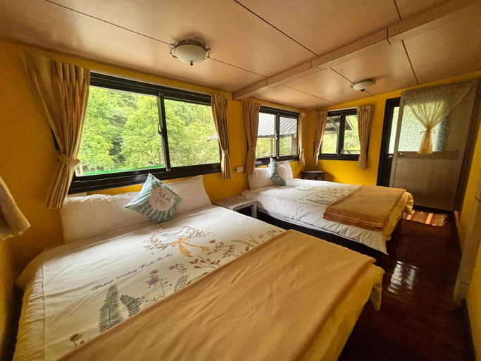 Bedroom 2, 山蘇的故鄉-森林溪秘境桃園市民宿130號, Taoyuan