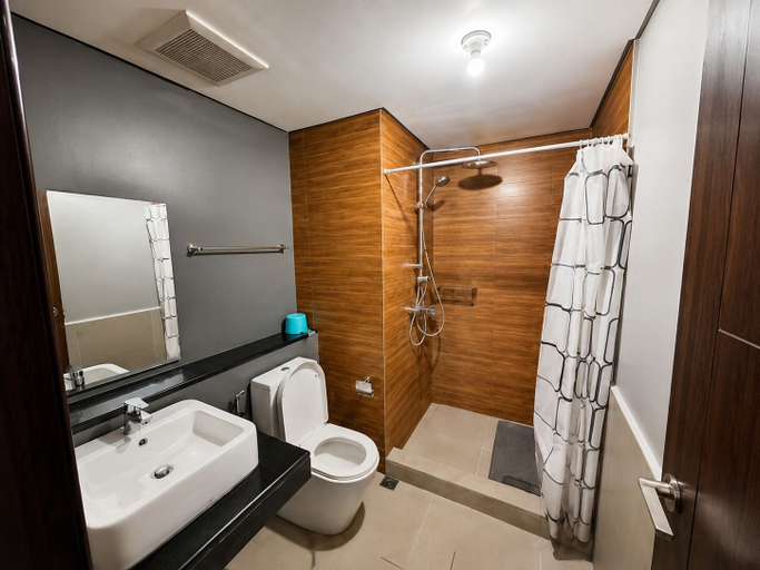 Bathroom, Manila Bay View - 1BR with balcony, Pasay City