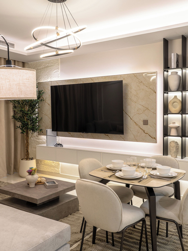In-room dining 4, Stylish 2BR in Paramount Infinity Pool, Dubai