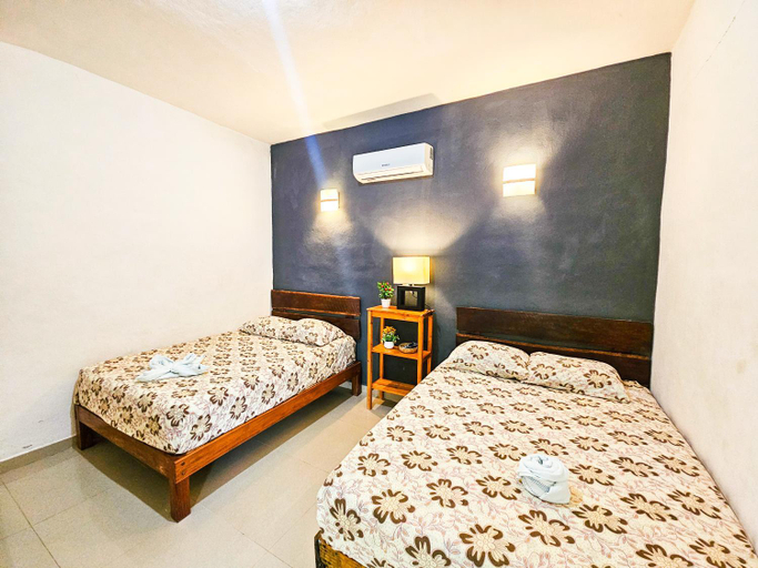 Bedroom 4, Hotel Las Palmas - Near Lagoon, Othón P. Blanco