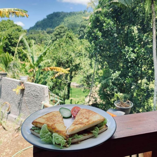 Outdoor dining 2, pondok taksu homestay sidemen, Karangasem