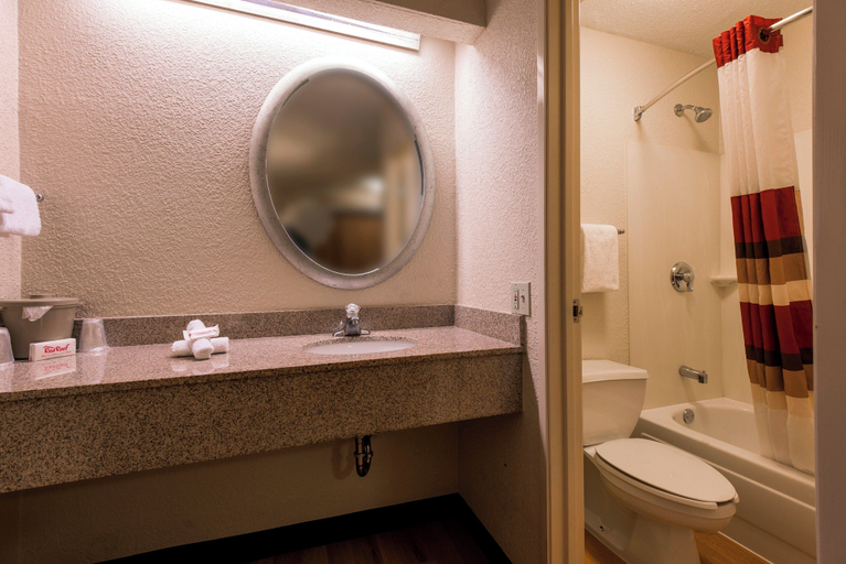 Bathroom 3, Red Roof Inn Florence - Civic Center, Florence