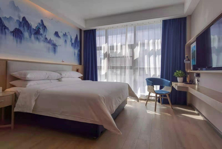Bedroom 2, Kyriad Marvelous Hotel Luoyang Longmen High-speed Railway Station, Luoyang