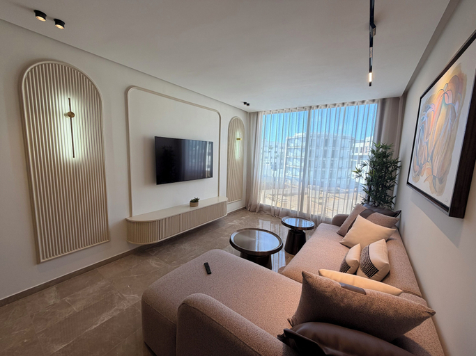 Living area 2, Princess House Maarif, Casablanca