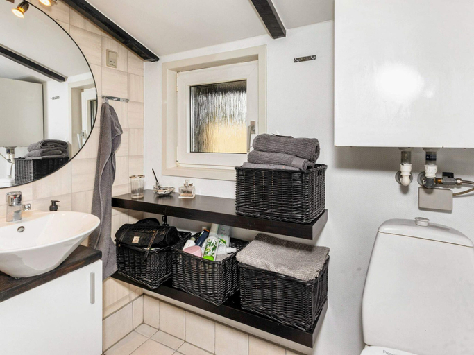Bathroom, 4 Person Holiday Home in Thisted, Thisted