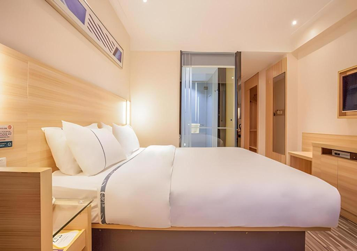Bedroom 2, City Comfort Inn Nanning Jinhu Plaza Langxi Metro Station Exhibition, Nanning