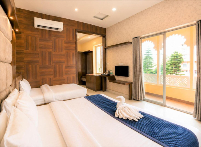Bedroom, The Dream Hills Resort A Scenic Mountain View Retreat Udaipur, Udaipur
