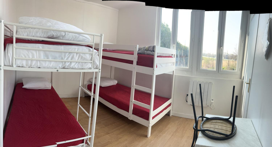 Bedroom 2, Hospitality Hotel Cap Mer, Seine-Maritime