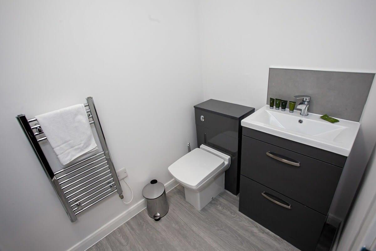 Bathroom 2, Lovely Open Plan 1 Bedroom Apartment in Bolton, Bolton
