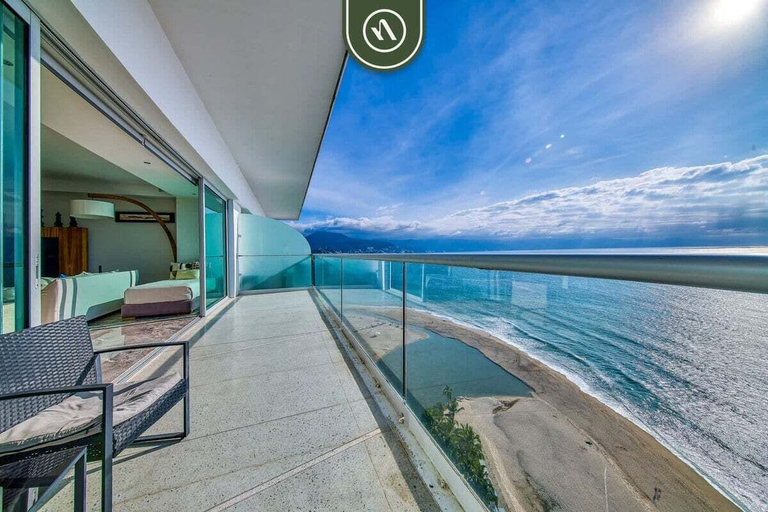 View from room 4, Beachview Luxury 3 BR Condo - Pools - Beach