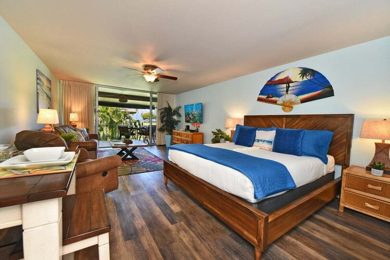 Bedroom 5, Bright and Cozy Studio With Ocean View-maui Eldorado J218, Maui