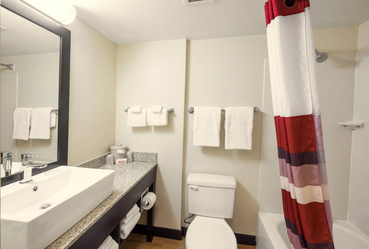 Bathroom 5, Red Roof PLUS+ South Deerfield – Amherst, Franklin