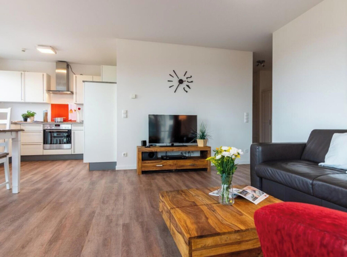 Living area 5, Holiday Apartment With 1 Bedroom, Ostholstein