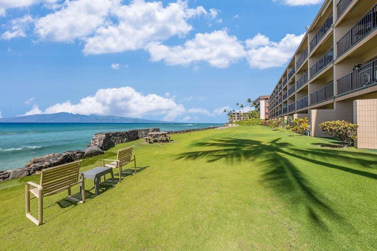 Exterior 5, Oceanfront 1BD Condo w Ocean Views Pool AC - Kaleialoha 409, Maui