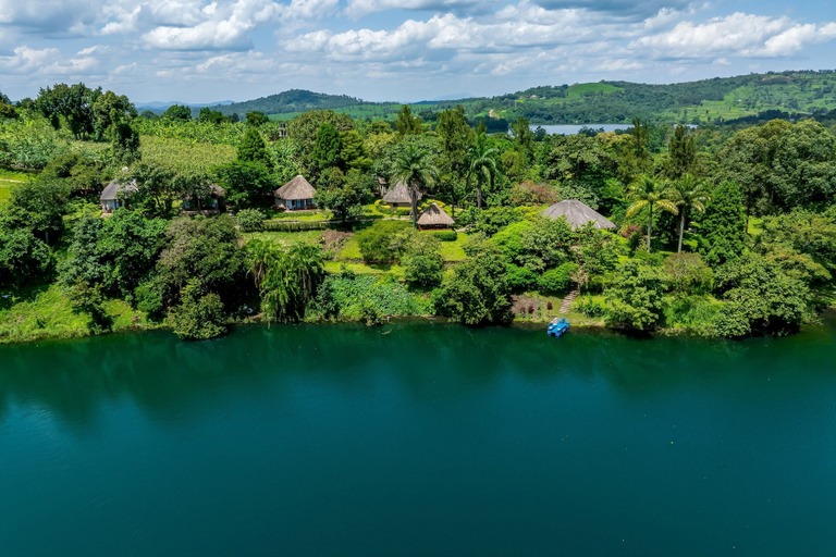 Aerial view 2, bahundu Safari Lodge, Fort Portal